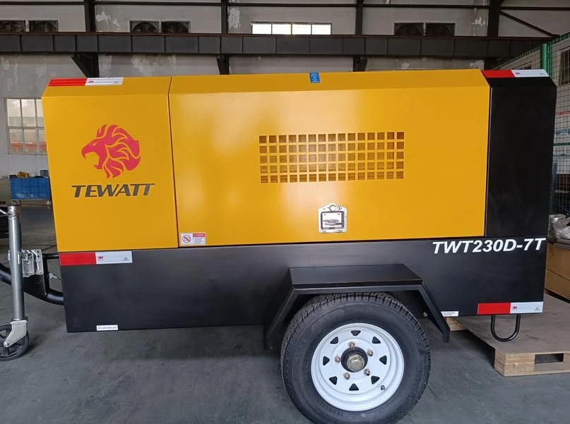 TEWATT Air Compressor For Shipyard/pipeline Sandblasting suppliers